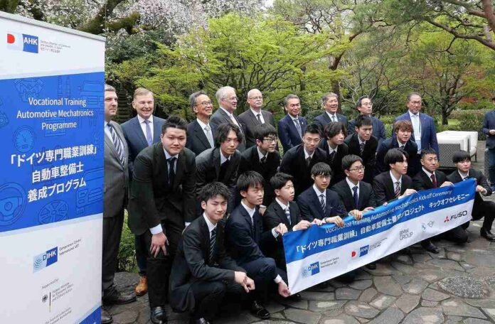 German-style vocational program is launched in Japan for the first time

