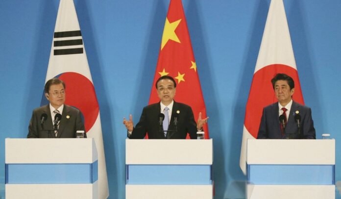  Japan, China, South Korea Plan Trilateral Summit;  Meeting in ROK, probably end of May

