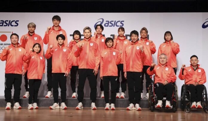 Japan's official Paris Sunrise-inspired uniform for the 2024 Olympics unveiled

