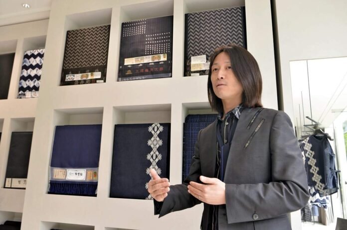 Traditional Japanese fabric adds flair to Western clothing

