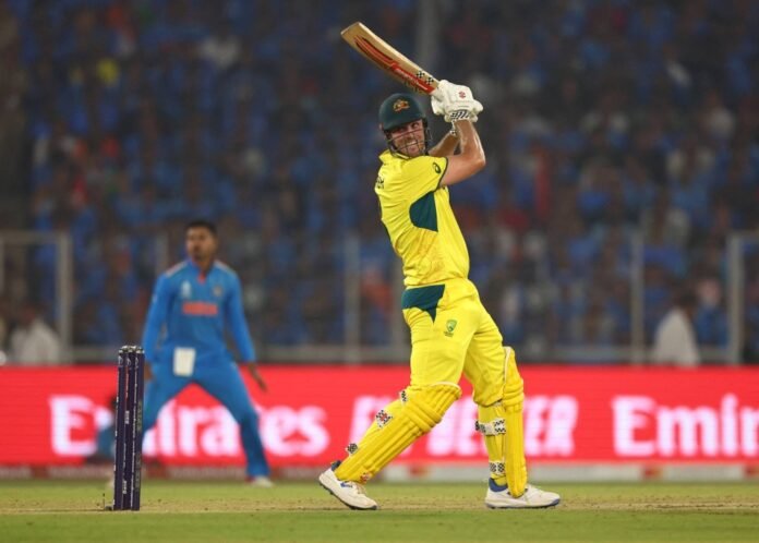 Australia's Mitchell Marsh, seen during the ICC Cricket World Cup final, will not be ready to bowl in his team's T20 World Cup opener due to a hamstring injury. 