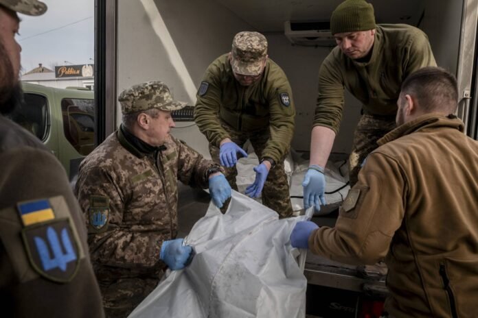 DNA tests and stranded bodies: Ukraine's struggle to name its dead


