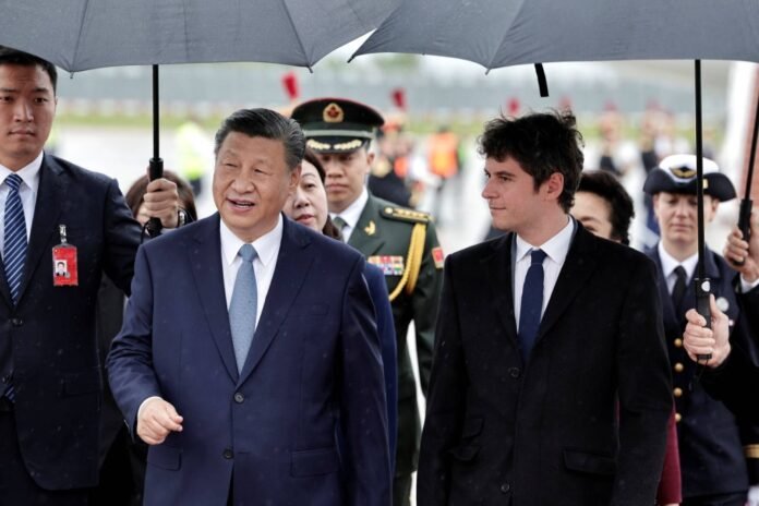 France's Macron is trying to influence China's Xi on Ukraine

