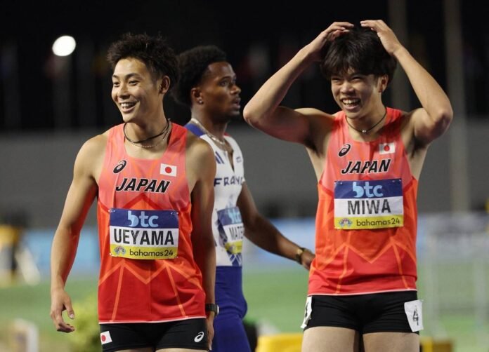 Japan qualifies for both men's relays in Paris

