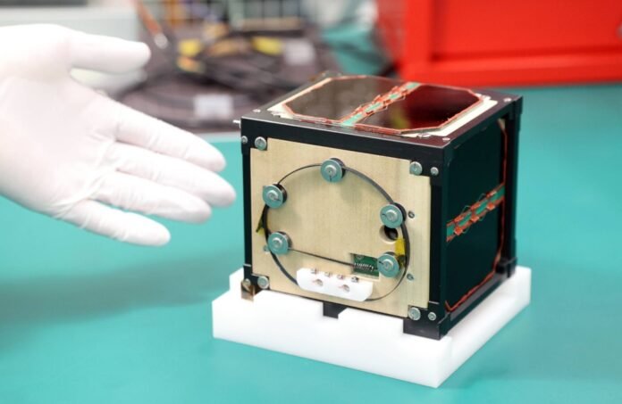 Kyoto University and Sumitomo Forestry unveil the world's first wooden satellite

