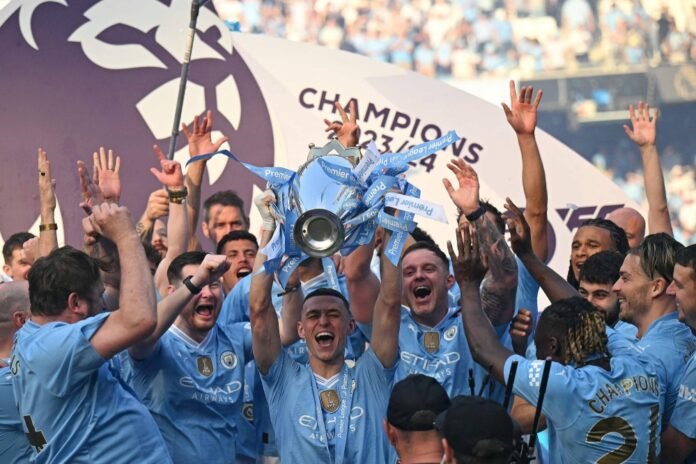Manchester City makes history with its fourth consecutive Premier League title

