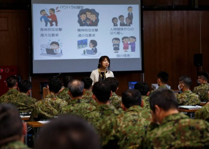  The Japanese military needs more women.  But it still fails on the intimidation front.

