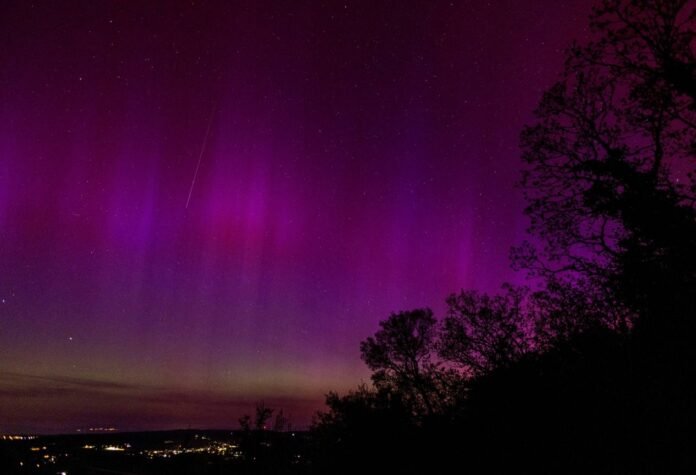 The first 'extreme' solar storm in twenty years brings spectacular auroras

