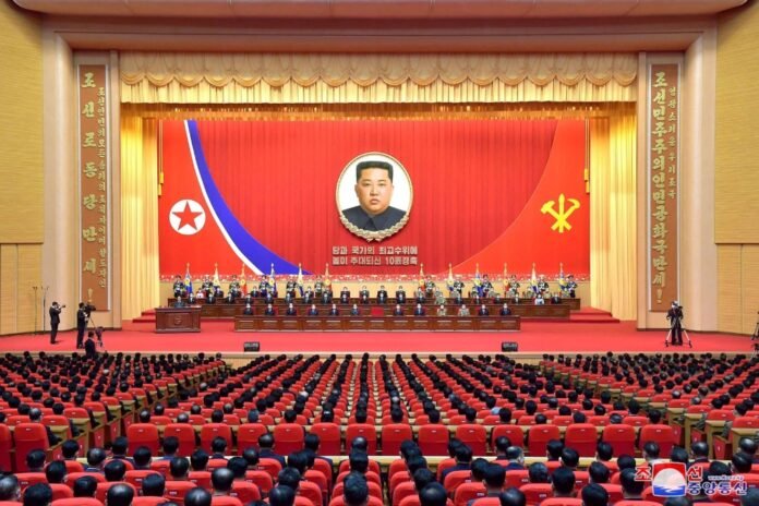 The portrait of Kim Jong-un has been elevated to a personality cult of the big three

