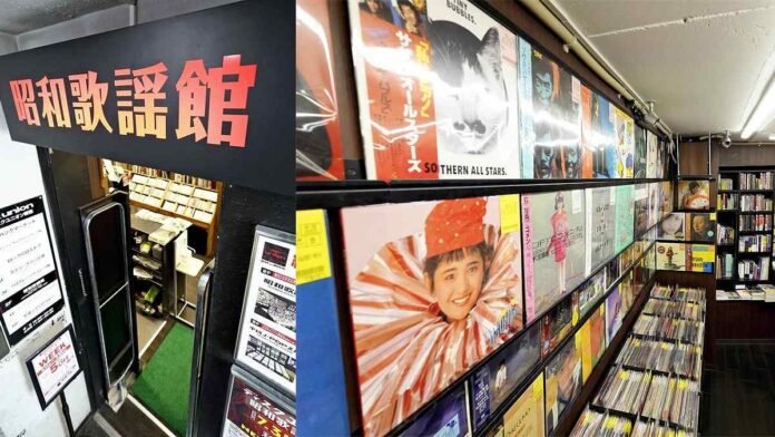 Tokyo Record Shop offers precious J-pop memories of times gone by;  No age restrictions when it comes to being

