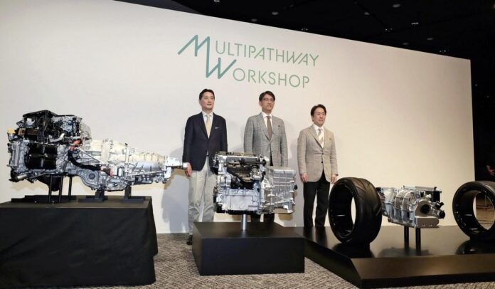  Toyota wants to increase competitiveness with new engines for hybrid vehicles;  Mazda and Subaru are also working on developing new engines

