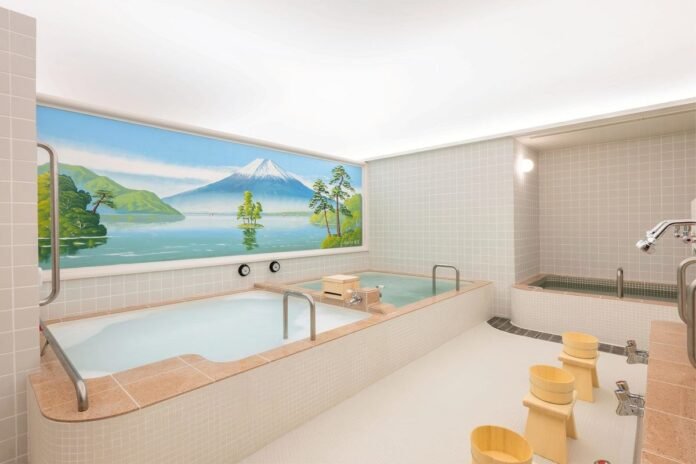 Traditional public bathhouse Sento opens branch in Harajuku, Tokyo's youth culture, fashion hub

