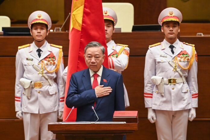 Vietnam appoints top police officer as the country's new president

