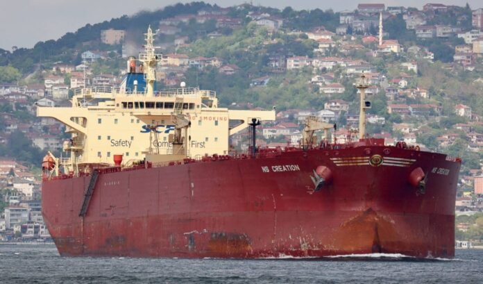 Virtually every sanctioned Russian oil tanker is idle and empty

