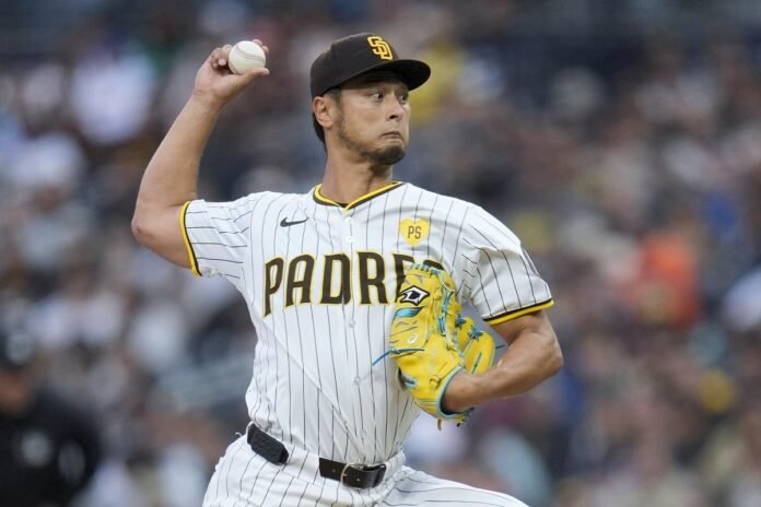 Yu Darvish gets first win of the season and Machado hits 3-run double as Padres beat Reds 6-4

