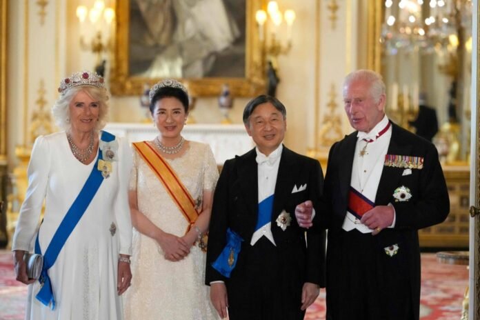 Emperor Naruhito expresses hope for lasting ties between Japan and Great Britain

