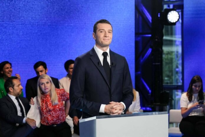 France's prime minister and far-right chief hold a caustic election debate

