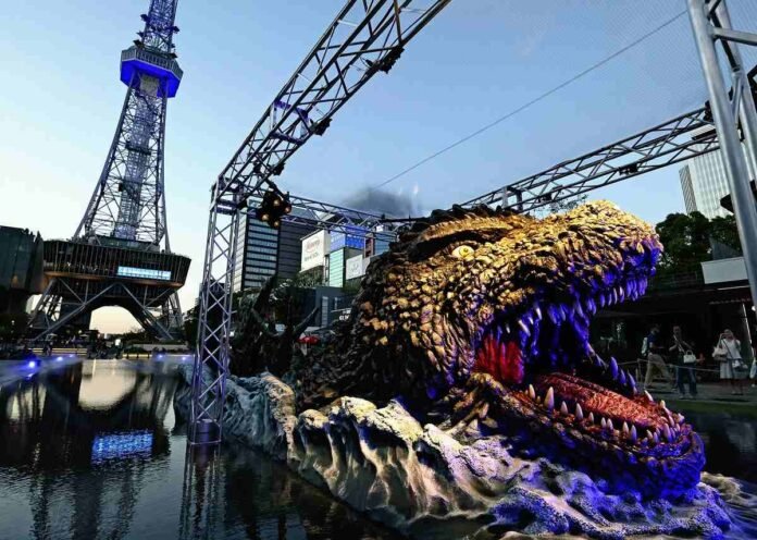 Godzilla, Nagoya Tower to jointly celebrate 70th anniversary

