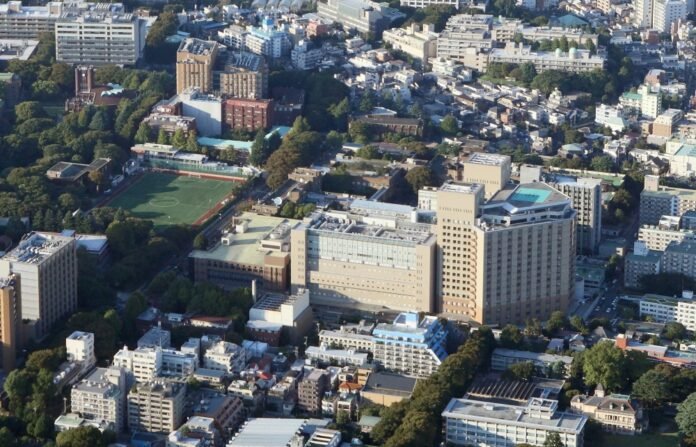 The University of Tokyo Hospital in Tokyo's Bunkyo Ward 