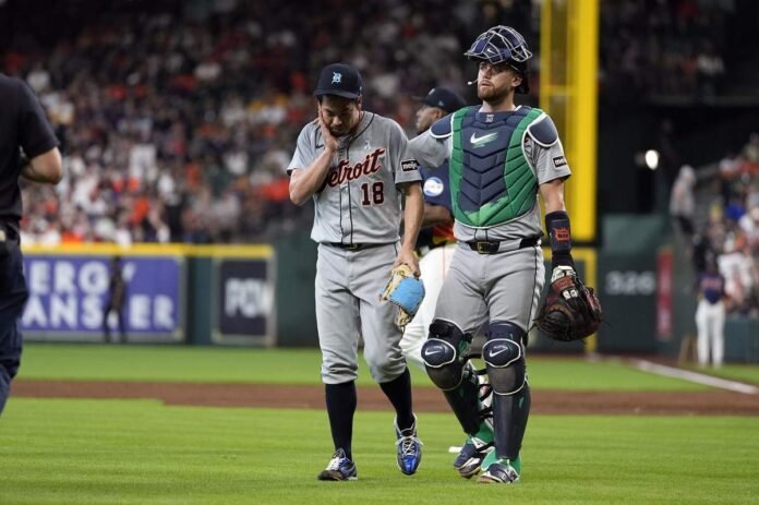  Kenta Maeda allows five hits and four runs in five innings;  Astros defeated Tigers 4-1

