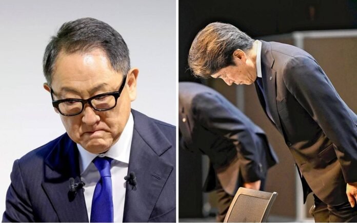  Leaders of Japan's Top Three Automakers Apologize Over Vehicle Certification Scandal;  Dealers and customers are concerned about suspended shipments of certain models

