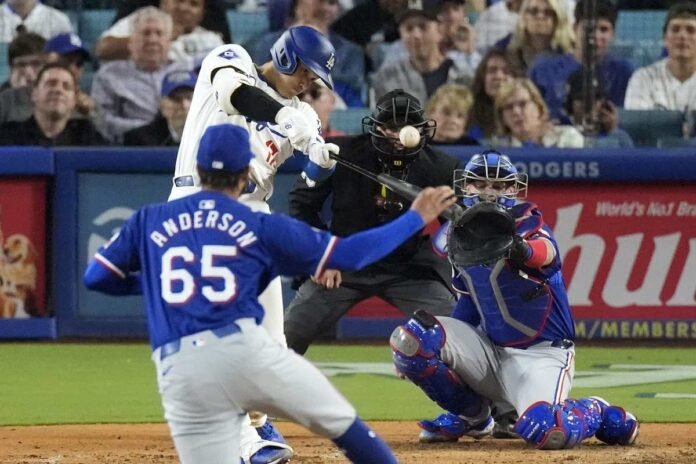  MLB: Shohei Ohtani, Freddie Freeman, Teoscar Hernández and Jason Heyward Homers in a Seven-Run Sixth Inning;  Dodgers beat Rangers 15-2

