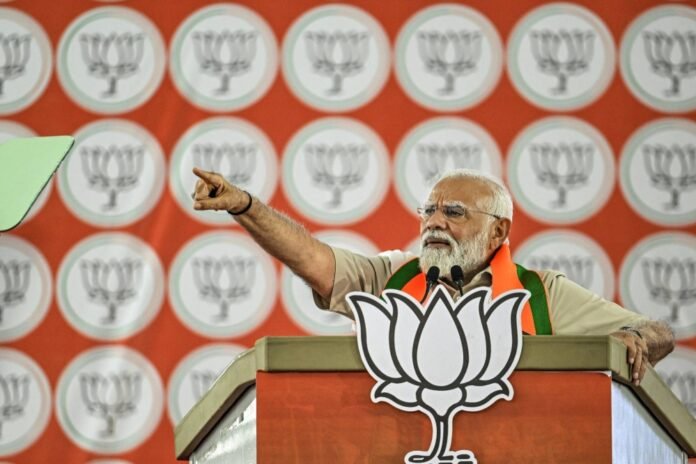Modi is on his way to a landslide election victory in India, according to exit polls

