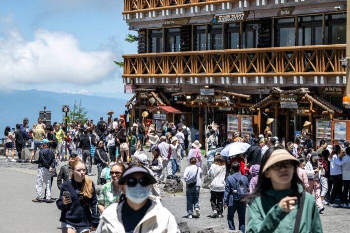 Mount Fuji starts charging entrance fees as a measure to prevent overtourism

