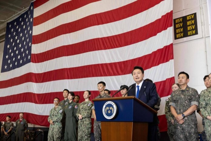 North Korea calls ties between South Korea, US and Japan 'Asian version of NATO'

