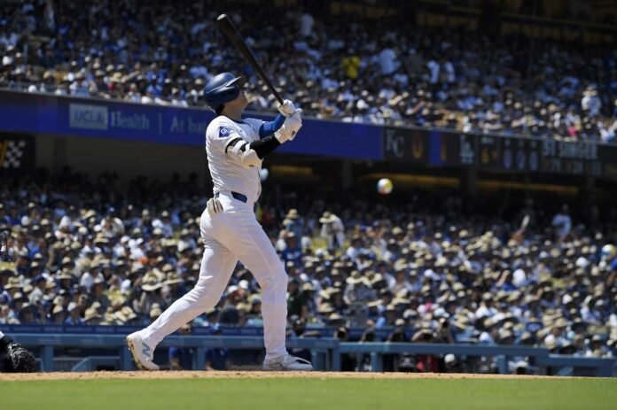  Shohei Ohtani has second 2-homer game of the season as Dodgers Blank Royals 3-0;  Betts' hand broken in the 7th

