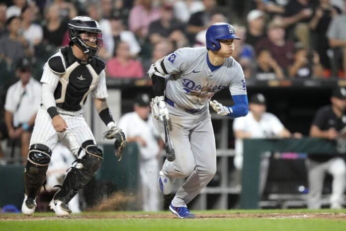 Shohei Ohtani hits NL-leading 24th homer as the Dodgers top Lowly White Sox 4-3

