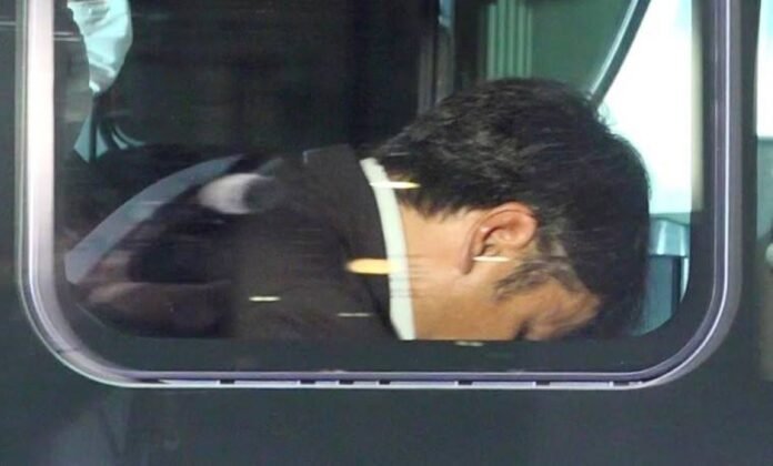 Kazuki Suzuki, one of the suspects, was taken into police custody in Tokyo on Monday. 