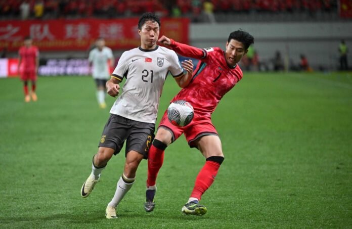 The Chinese keep their hopes of World Cup qualification alive despite Korea's defeat


