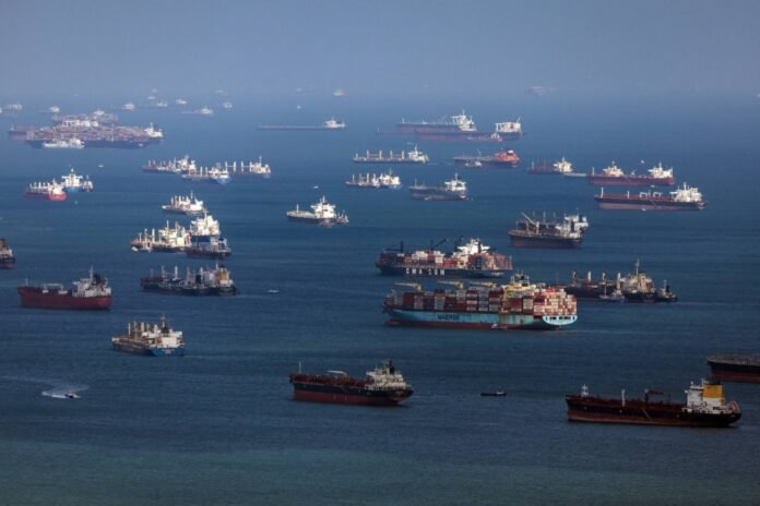 The container logjam at Singapore's port is getting worse as ships avoid the Red Sea


