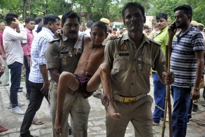 At least 116 dead in stampede at Hindu religious event in India

