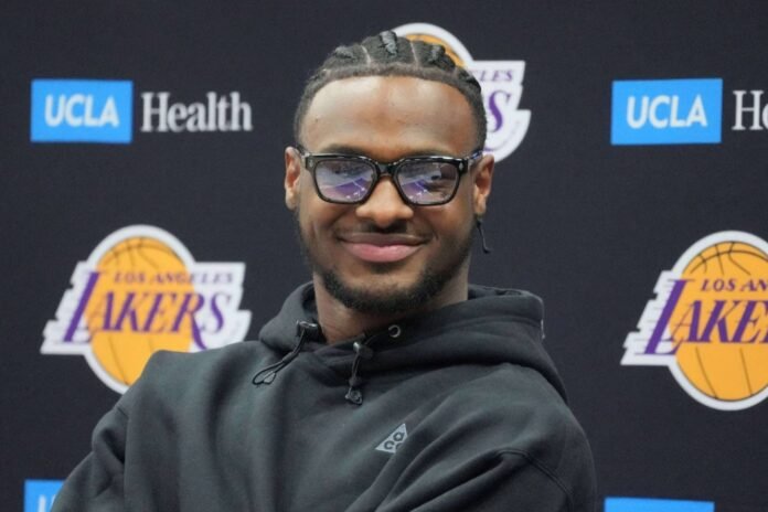 Bronny James ready for pressure after 'surreal' Lakers move

