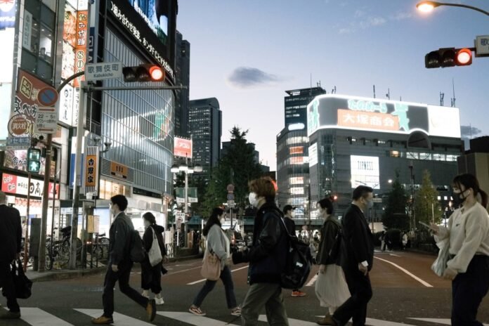 The International Monetary Fund lowered its 2024 growth estimate for Japan by 0.2 point to 0.7%, citing temporary production suspensions at some automakers over their vehicle test cheating, as well as weak private investment. 