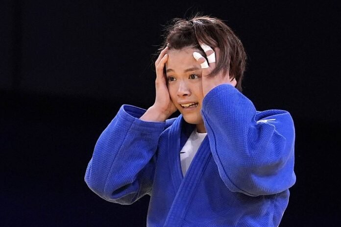 Judo gold medal contender Uta Abe loses in 2nd round, ending bid to repeat victory with brother at Paris Games

