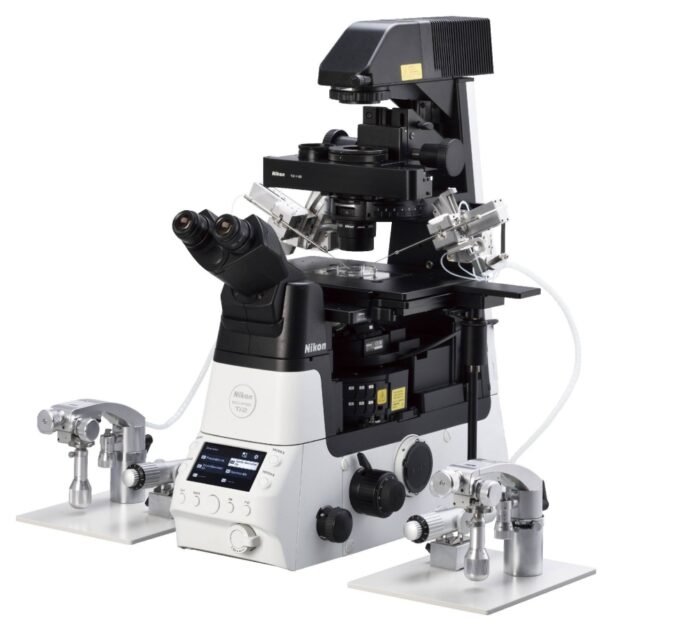 Nikon's new microscope specialized for intracytoplasmic sperm injection, a fertility treatment 