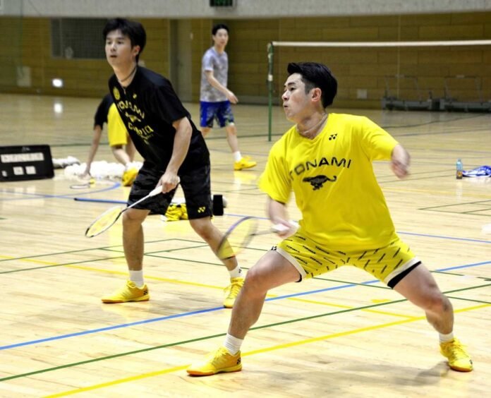 Shaken but not stirred, Japanese badminton pair aim for gold in Paris; earthquake gave old friends mental strength to succeed

