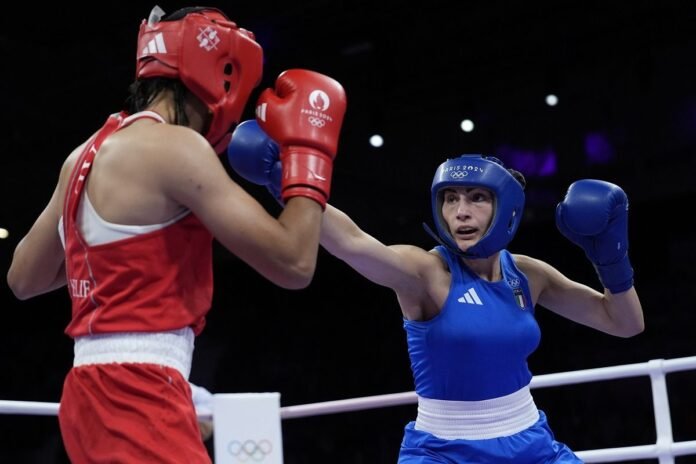 Boxer Angela Carini could receive $50,000 in damages from banned IBA after her loss to Imane Khelif

