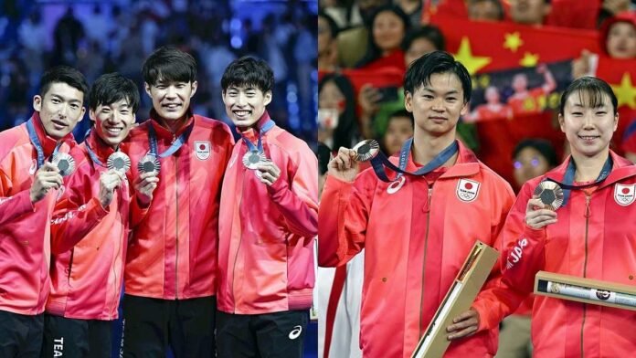 Japan Swashbuckles to silver in men's epee team fencing; badminton mixed doubles team wins bronze

