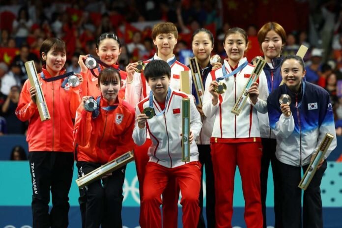 Japan loses women's team table tennis event; China dominates event again

