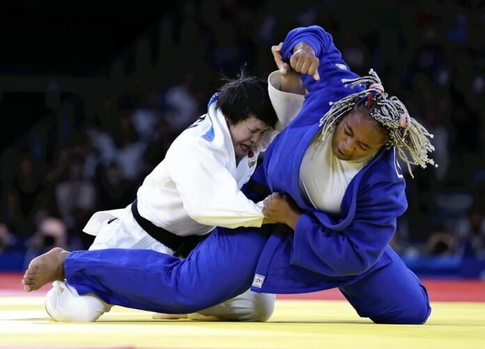 Japan settles for silver in mixed team judo event, repeats Tokyo Games disappointment against France

