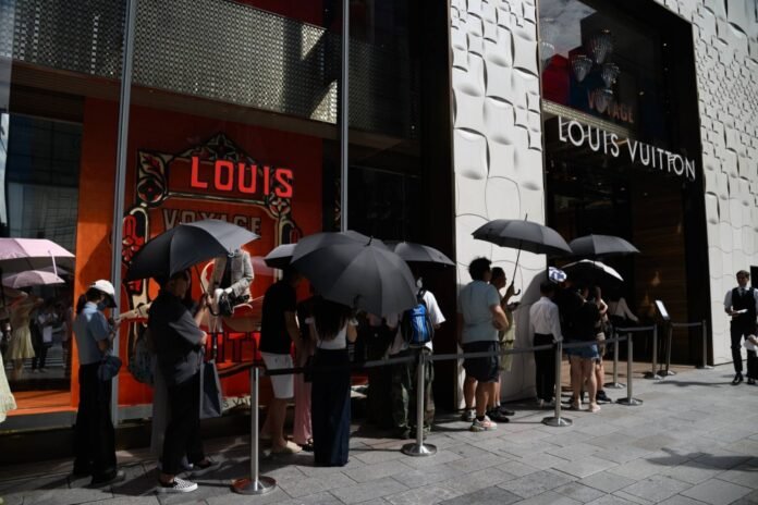 Luxury brands watch costs as overseas buyers take advantage of weak yen discount

