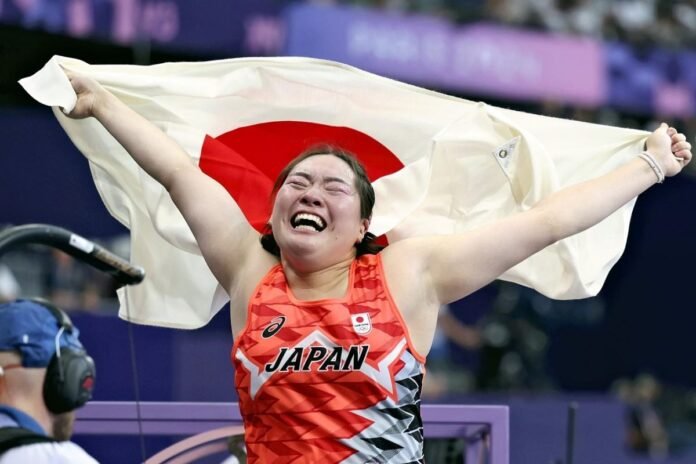 Paris 2024 Olympics: Haruka Kitaguchi cheers on historic javelin medal; first Japanese track and field gold since 2004

