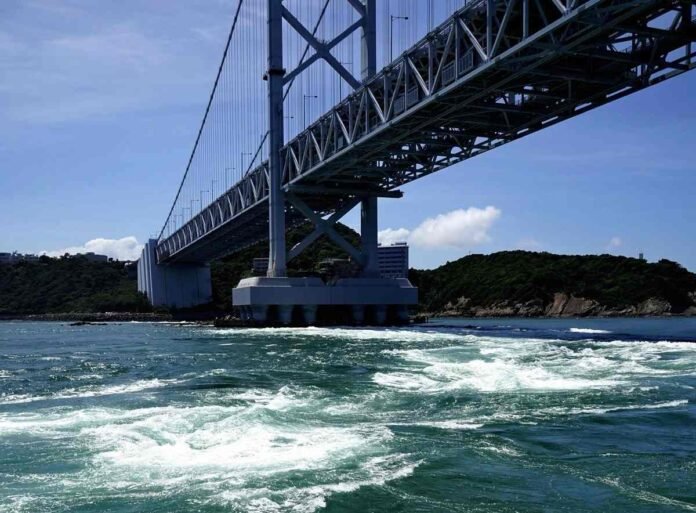 Tokushima: Construction of bicycle path on Onaruto Bridge begins; will use space once intended for Shikoku Shinkansen

