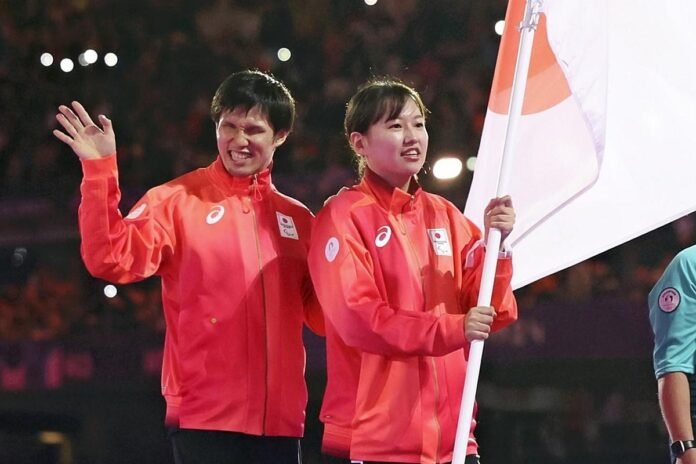 Athletes celebrate their achievements at the Paris Games; promise to put on another good show in 2028

