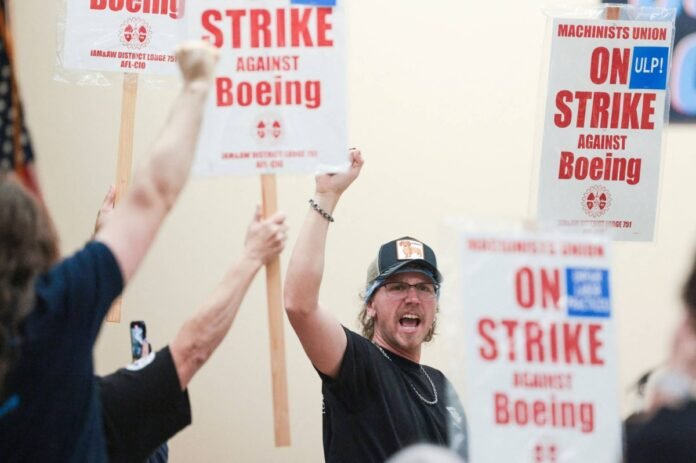 Boeing workers to strike after 96% vote to strike

