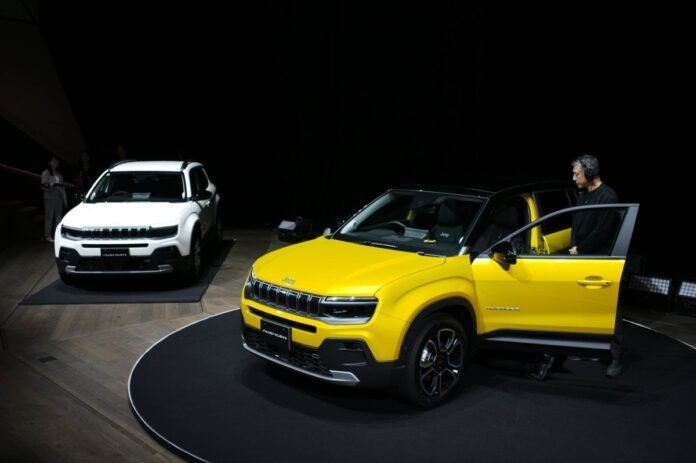 Jeep's compact electric car debuts in Japan as imported electric cars take the lead

